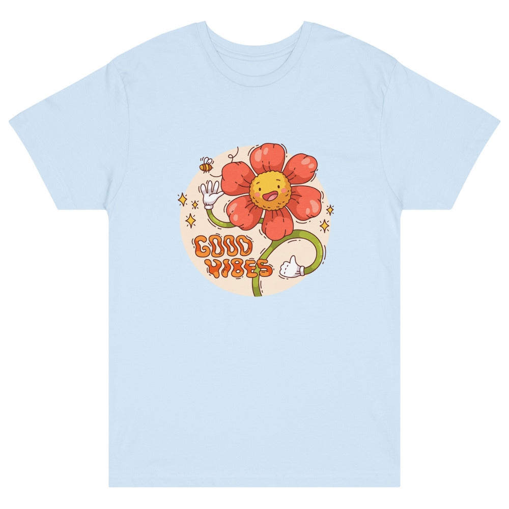 Good vides | Unisex Fine Jersey Tee | LAT Apparel 6901