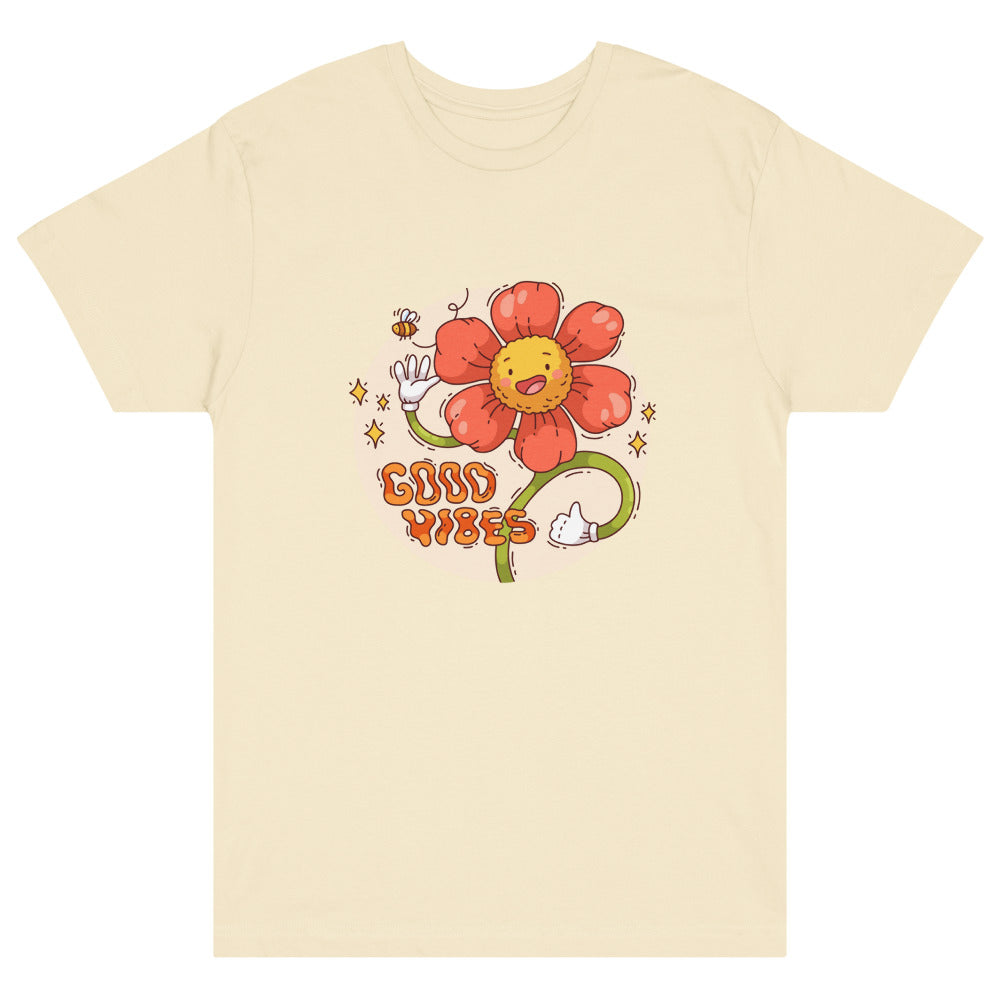 Good vides | Unisex Fine Jersey Tee | LAT Apparel 6901