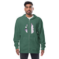 Ted heart - Baby voodoo | Unisex Fleece Zip Up Hoodie | Independent Trading Co. SS4500Z