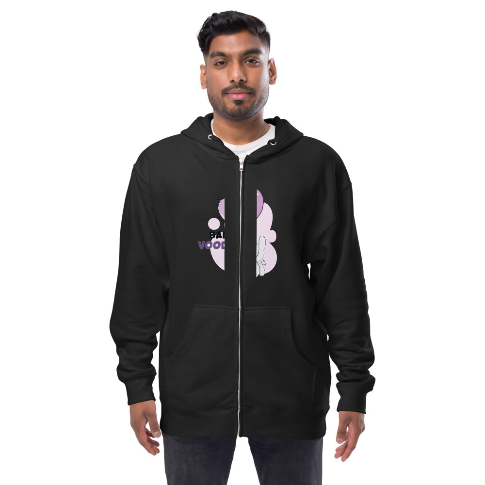 Ted heart - Baby voodoo | Unisex Fleece Zip Up Hoodie | Independent Trading Co. SS4500Z