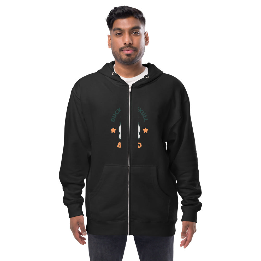 Green duck - Duck and duck brand | Unisex Fleece Zip Up Hoodie | Independent Trading Co. SS4500Z