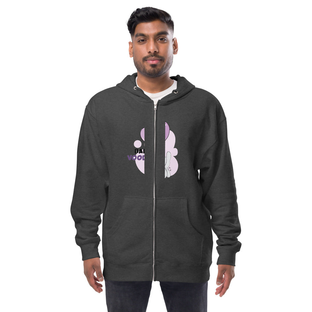 Ted heart - Baby voodoo | Unisex Fleece Zip Up Hoodie | Independent Trading Co. SS4500Z