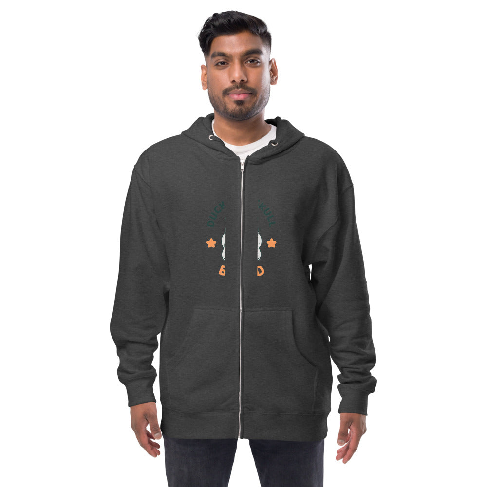 Green duck - Duck and duck brand | Unisex Fleece Zip Up Hoodie | Independent Trading Co. SS4500Z