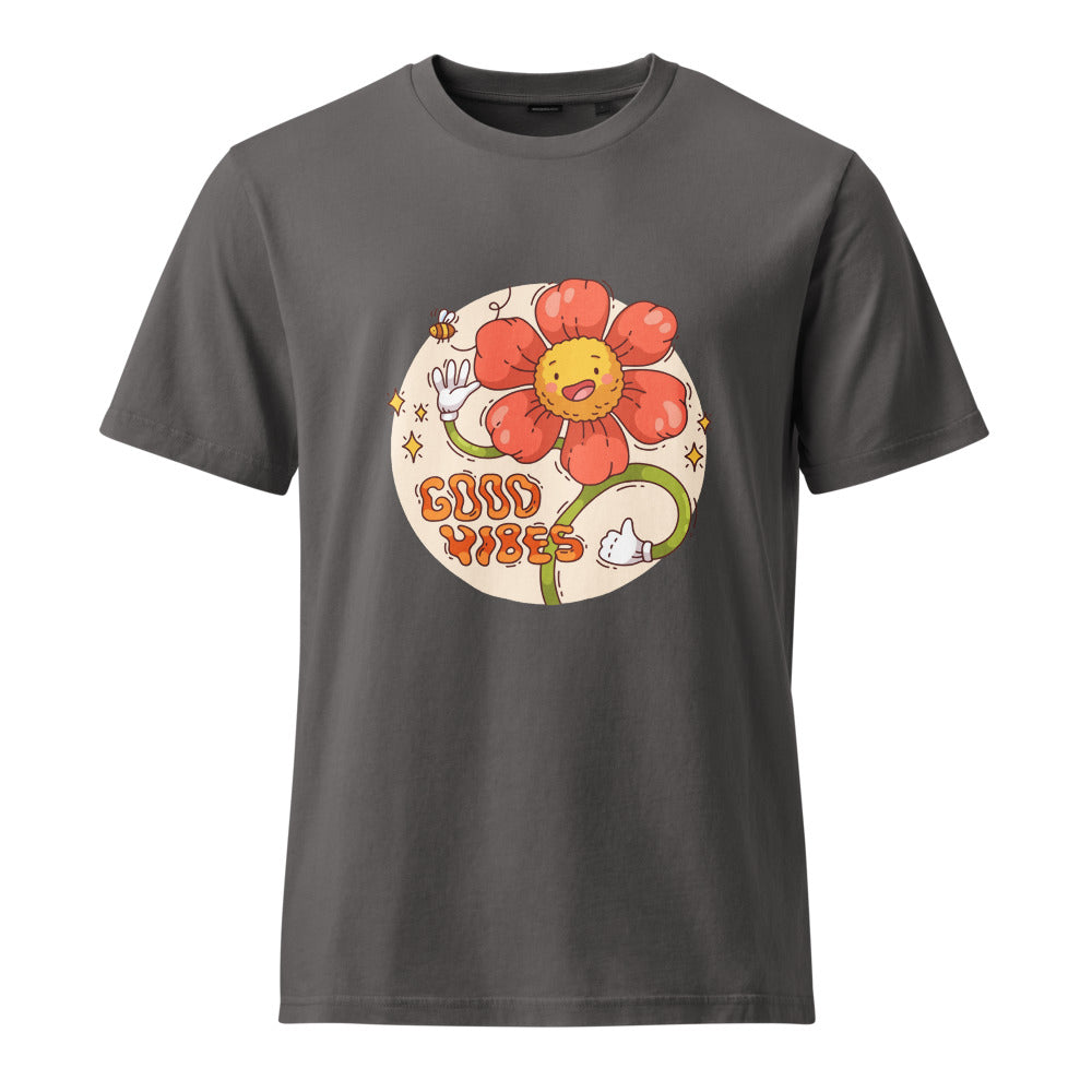 Good vides | Unisex Garment Dyed Creator 2.0 Vintage T-Shirt | Stanley/Stella SATU041