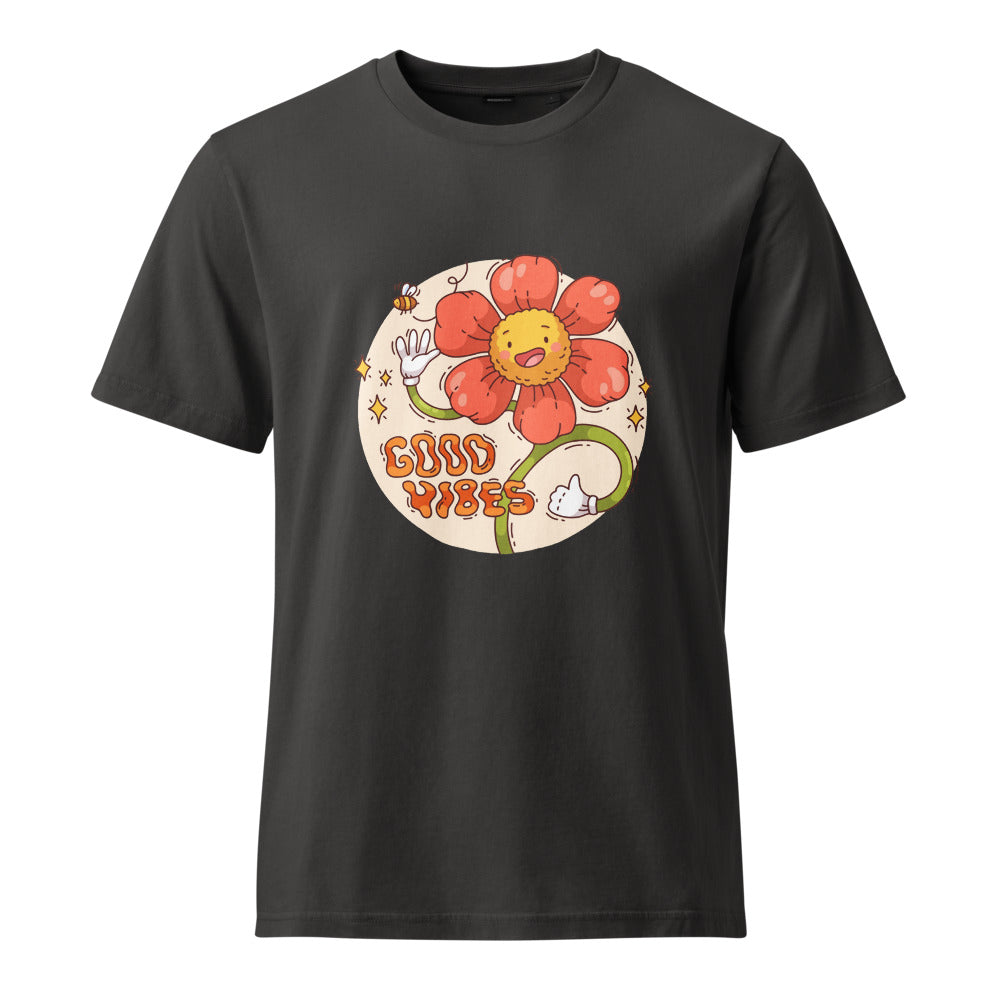 Good vides | Unisex Garment Dyed Creator 2.0 Vintage T-Shirt | Stanley/Stella SATU041
