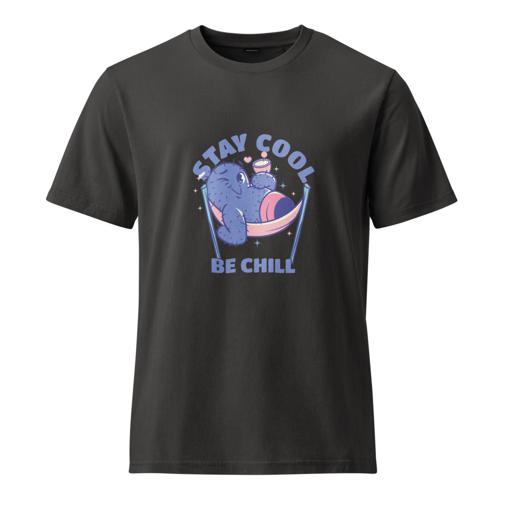 Stay cool be chill | Unisex Garment Dyed Creator 2.0 Vintage T-Shirt | Stanley/Stella SATU041