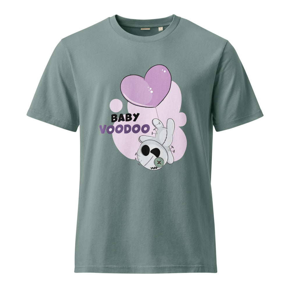 Ted heart - Baby voodoo | Unisex Garment Dyed Creator 2.0 Vintage T-Shirt | Stanley/Stella SATU041