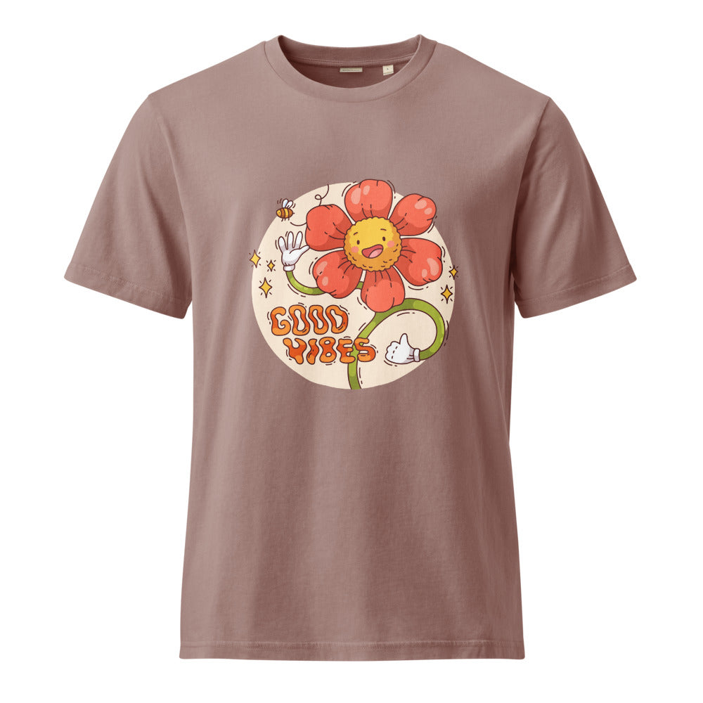 Good vides | Unisex Garment Dyed Creator 2.0 Vintage T-Shirt | Stanley/Stella SATU041