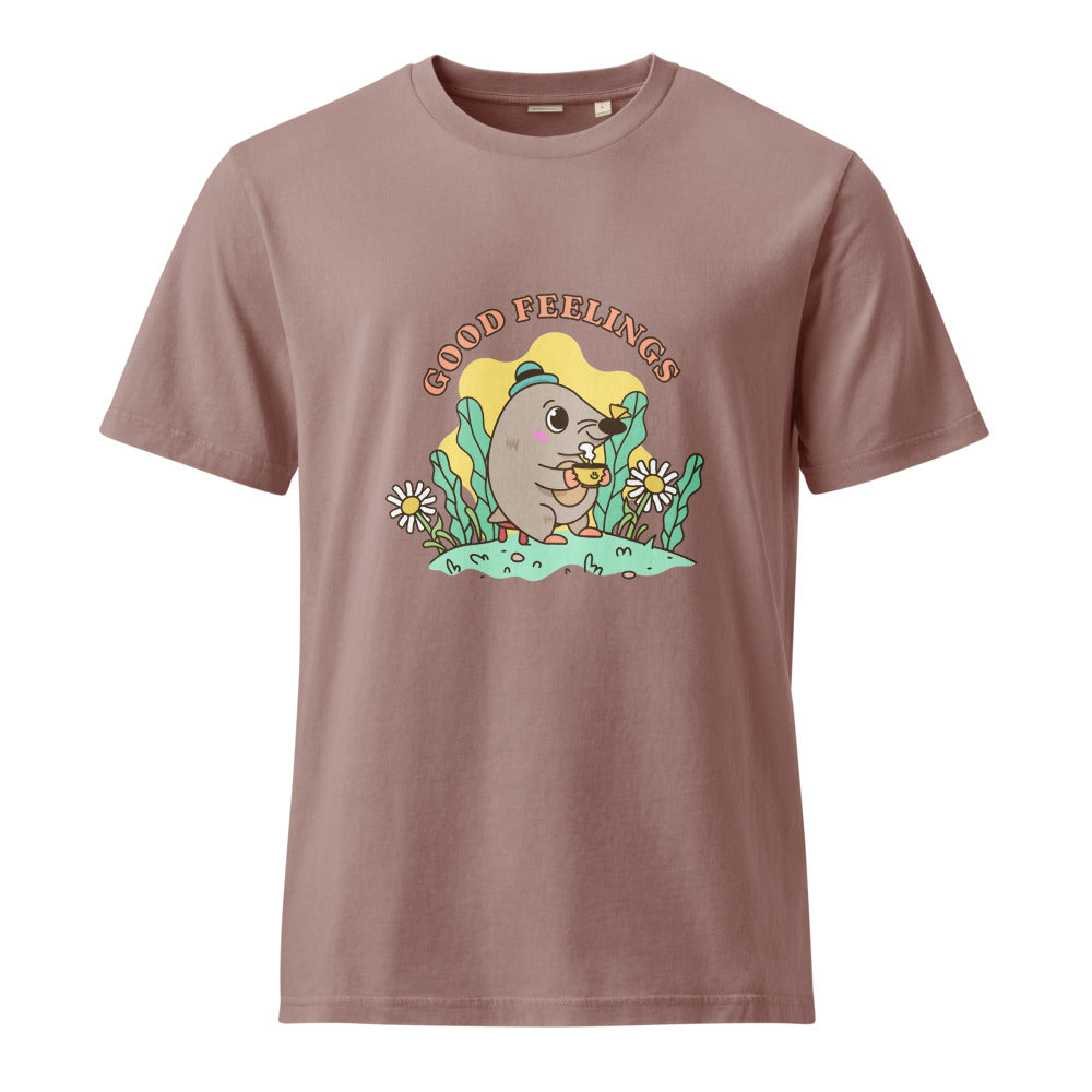 Good feelings | Unisex Garment Dyed Creator 2.0 Vintage T-Shirt | Stanley/Stella SATU041