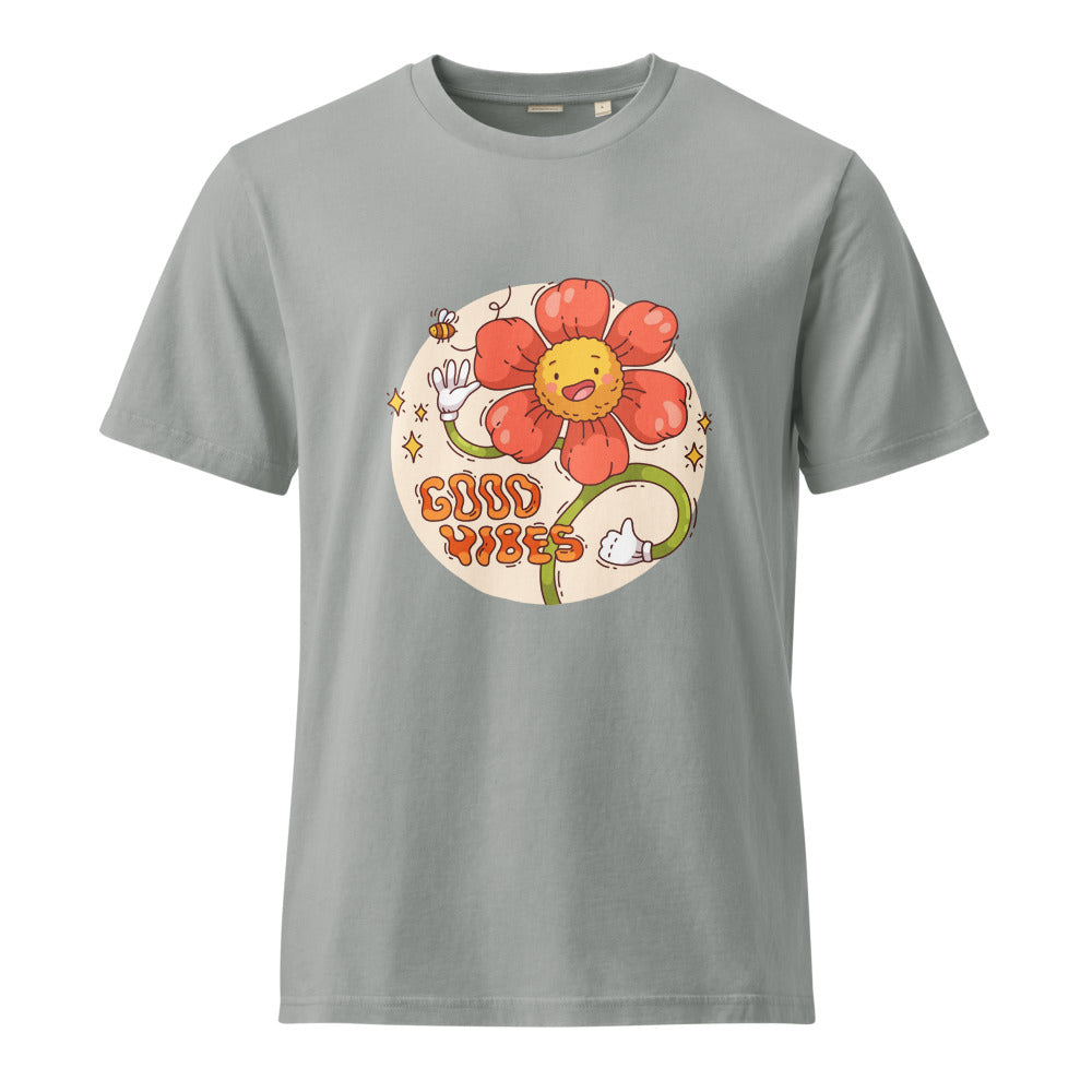 Good vides | Unisex Garment Dyed Creator 2.0 Vintage T-Shirt | Stanley/Stella SATU041
