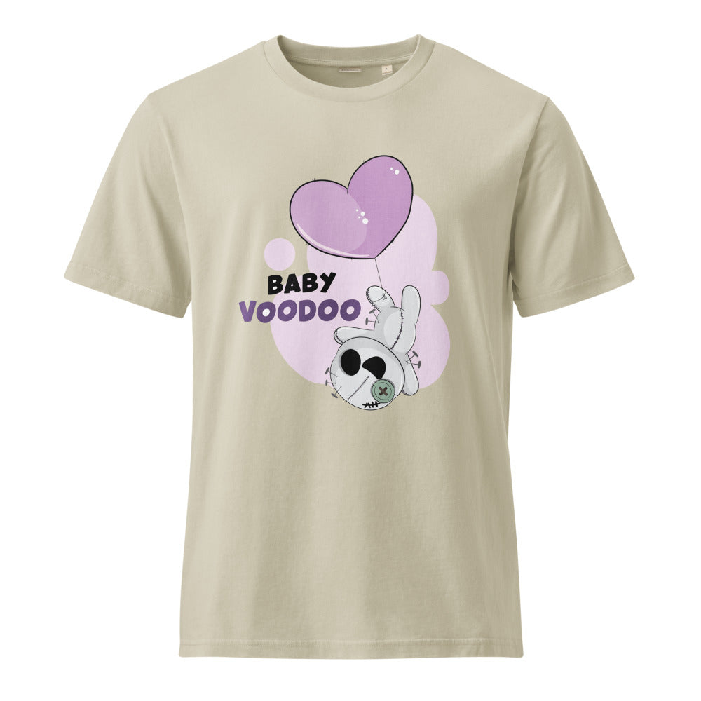 Ted heart - Baby voodoo | Unisex Garment Dyed Creator 2.0 Vintage T-Shirt | Stanley/Stella SATU041