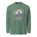 Rainbow - Everything will be ok | Unisex Garment-Dyed Heavyweight Long Sleeve Shirt | Comfort Colors 6014