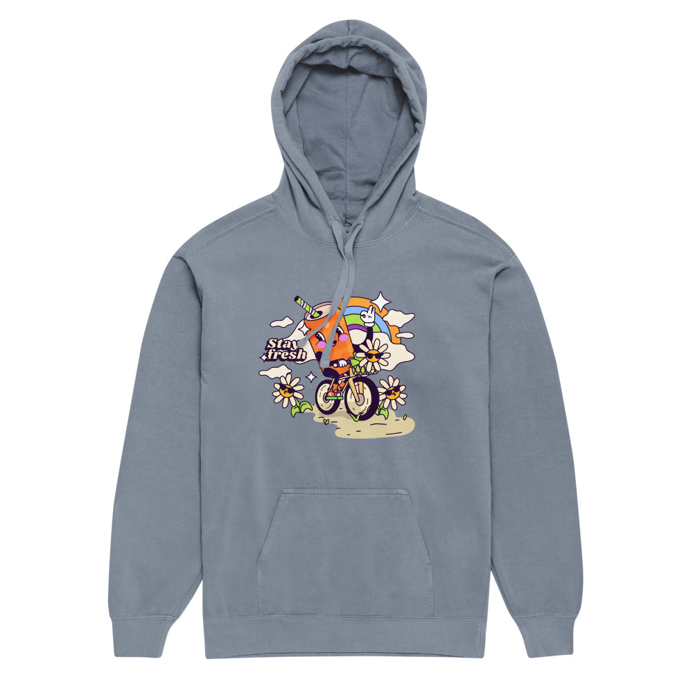 Stay fresh | Unisex Garment-Dyed Hooded Sweatshirt I Comfort Colors 1567
