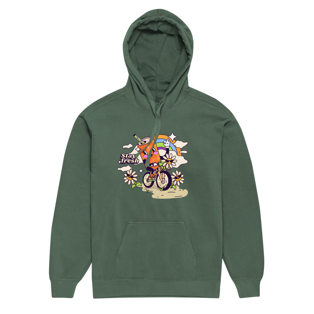 Stay fresh | Unisex Garment-Dyed Hooded Sweatshirt I Comfort Colors 1567
