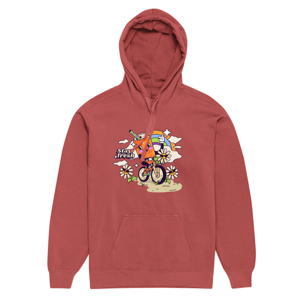 Stay fresh | Unisex Garment-Dyed Hooded Sweatshirt I Comfort Colors 1567