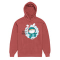 Green rabbit - HIP HIP HOORAAAY | Unisex Garment-Dyed Hooded Sweatshirt I Comfort Colors 1567