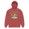 Flow with life | Unisex Garment-Dyed Hooded Sweatshirt I Comfort Colors 1567