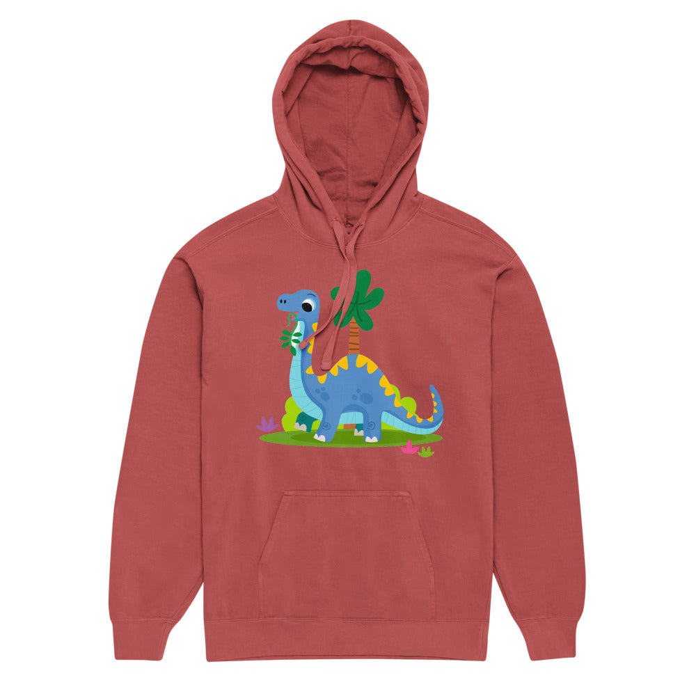 Blue dinosaur | Unisex Garment-Dyed Hooded Sweatshirt I Comfort Colors 1567