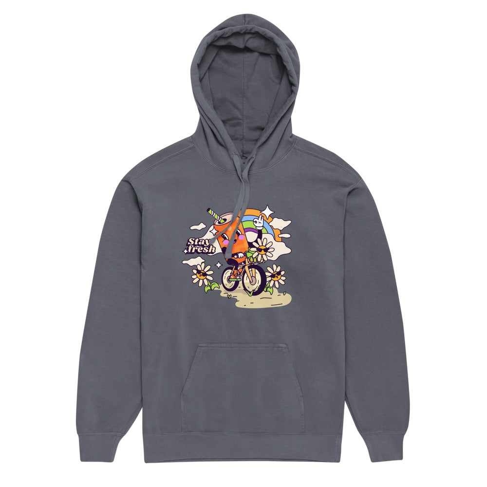 Stay fresh | Unisex Garment-Dyed Hooded Sweatshirt I Comfort Colors 1567