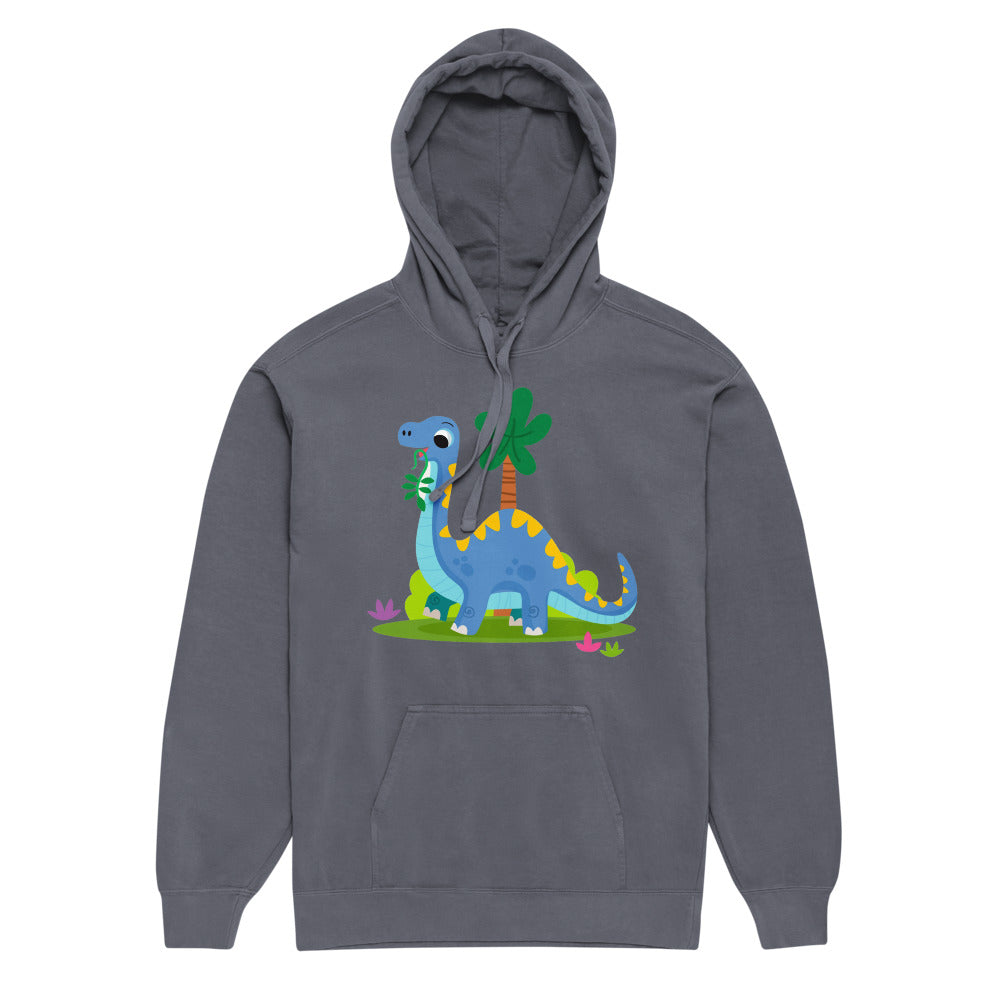 Blue dinosaur | Unisex Garment-Dyed Hooded Sweatshirt I Comfort Colors 1567