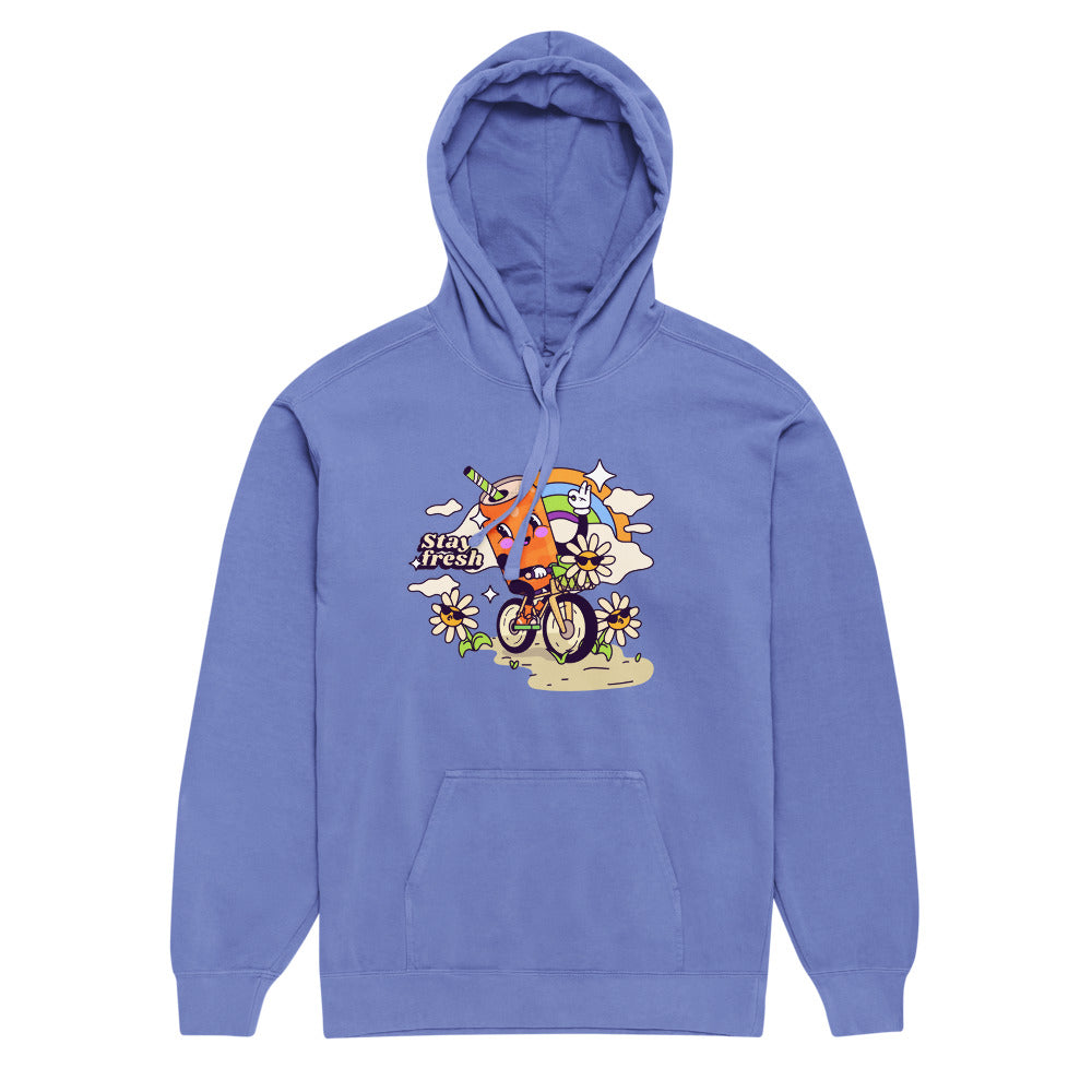 Stay fresh | Unisex Garment-Dyed Hooded Sweatshirt I Comfort Colors 1567