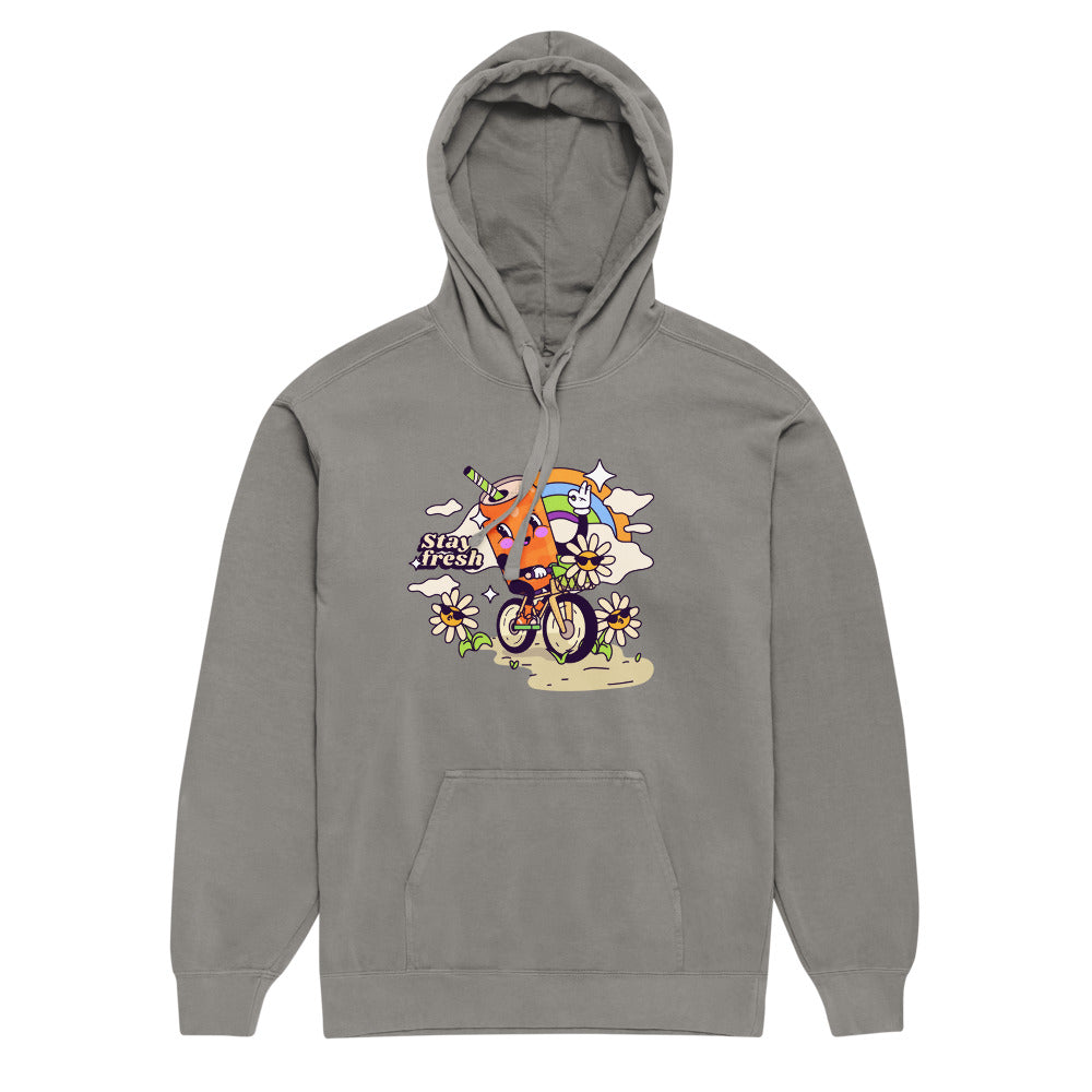 Stay fresh | Unisex Garment-Dyed Hooded Sweatshirt I Comfort Colors 1567