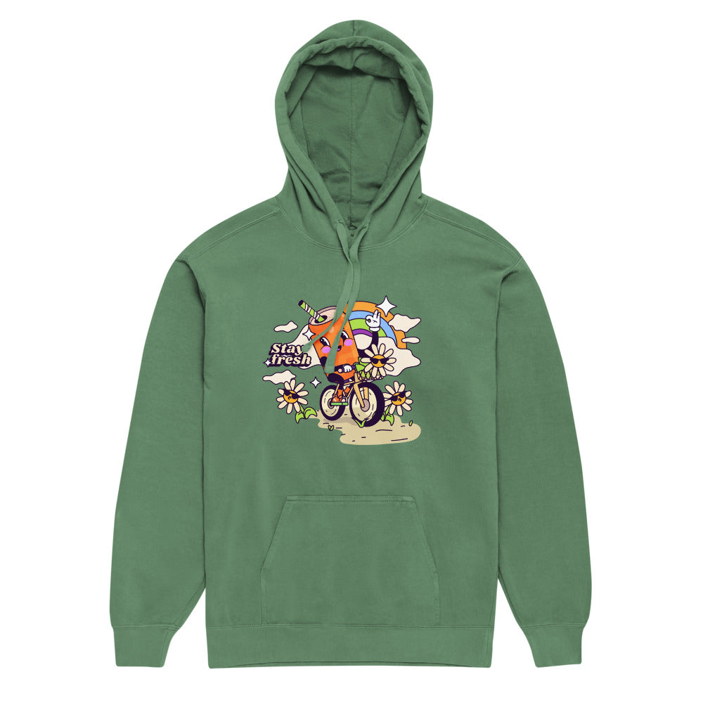 Stay fresh | Unisex Garment-Dyed Hooded Sweatshirt I Comfort Colors 1567