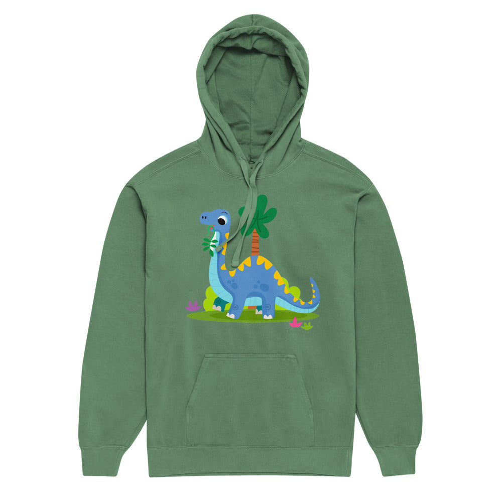 Blue dinosaur | Unisex Garment-Dyed Hooded Sweatshirt I Comfort Colors 1567
