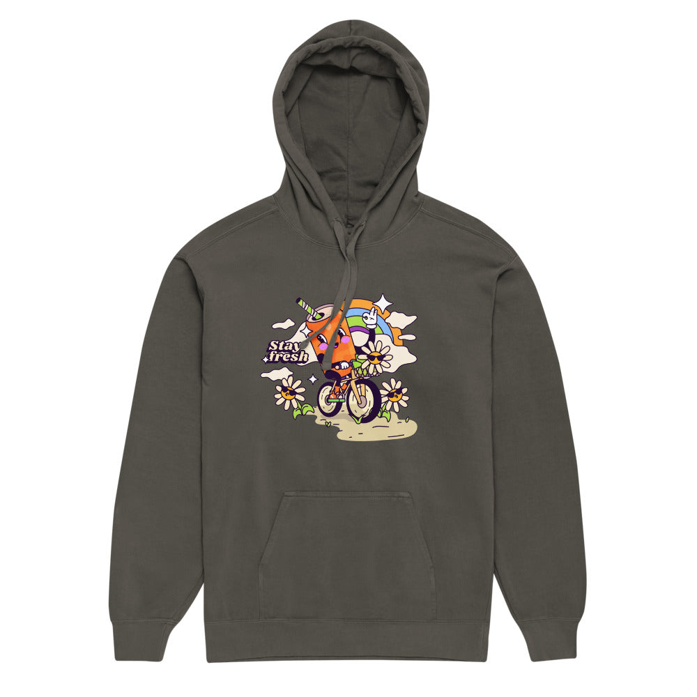 Stay fresh | Unisex Garment-Dyed Hooded Sweatshirt I Comfort Colors 1567