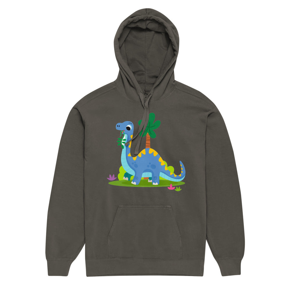 Blue dinosaur | Unisex Garment-Dyed Hooded Sweatshirt I Comfort Colors 1567