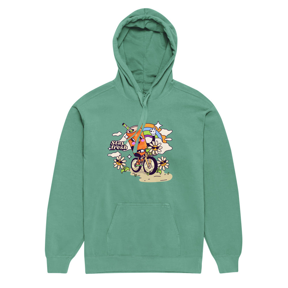 Stay fresh | Unisex Garment-Dyed Hooded Sweatshirt I Comfort Colors 1567