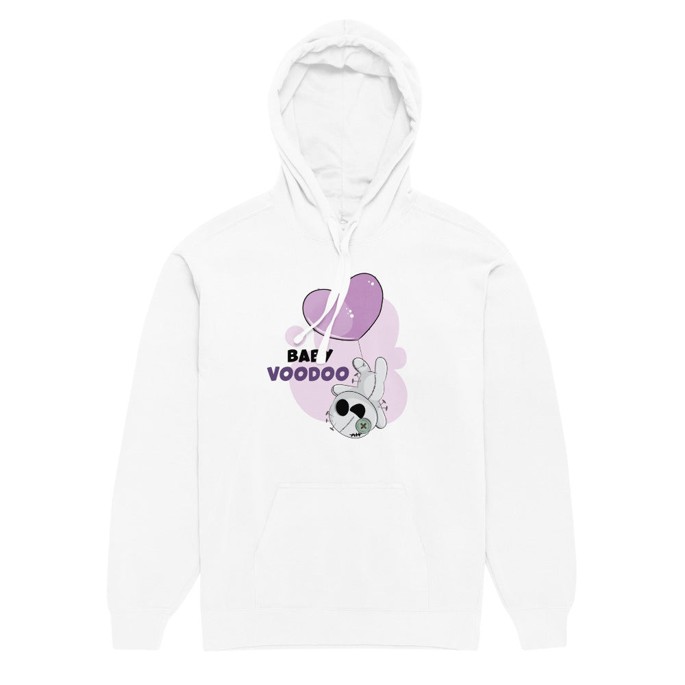 Ted heart - Baby voodoo | Unisex Garment-Dyed Hooded Sweatshirt I Comfort Colors 1567