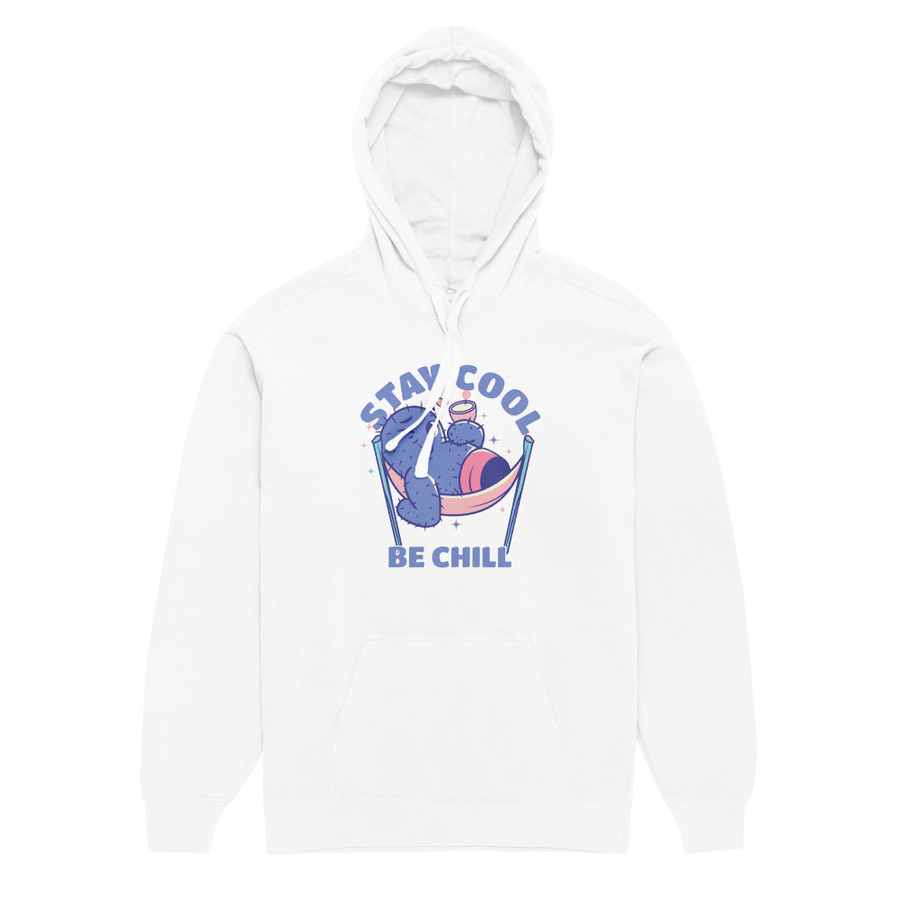 Stay cool be chill | Unisex Garment-Dyed Hooded Sweatshirt I Comfort Colors 1567