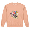 Stay fresh | Unisex Garment-Dyed Lightweight Fleece Crewneck Sweatshirt I Comfort Colors 1466