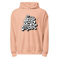 Enjoy every moments white | Unisex Garment-Dyed Lightweight Fleece Hooded Sweatshirt I Comfort Colors 1467