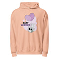 Ted heart - Baby voodoo | Unisex Garment-Dyed Lightweight Fleece Hooded Sweatshirt I Comfort Colors 1467