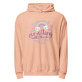 Rainbow - Everything will be ok | Unisex Garment-Dyed Lightweight Fleece Hooded Sweatshirt I Comfort Colors 1467