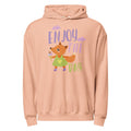 Orange fox - Ẹnoy the day | Unisex Garment-Dyed Lightweight Fleece Hooded Sweatshirt I Comfort Colors 1467