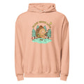 Flow with life | Unisex Garment-Dyed Lightweight Fleece Hooded Sweatshirt I Comfort Colors 1467