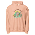 Good feelings | Unisex Garment-Dyed Lightweight Fleece Hooded Sweatshirt I Comfort Colors 1467