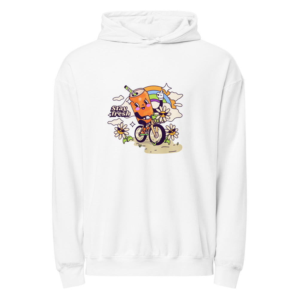 Stay fresh | Unisex Garment-Dyed Lightweight Fleece Hooded Sweatshirt I Comfort Colors 1467