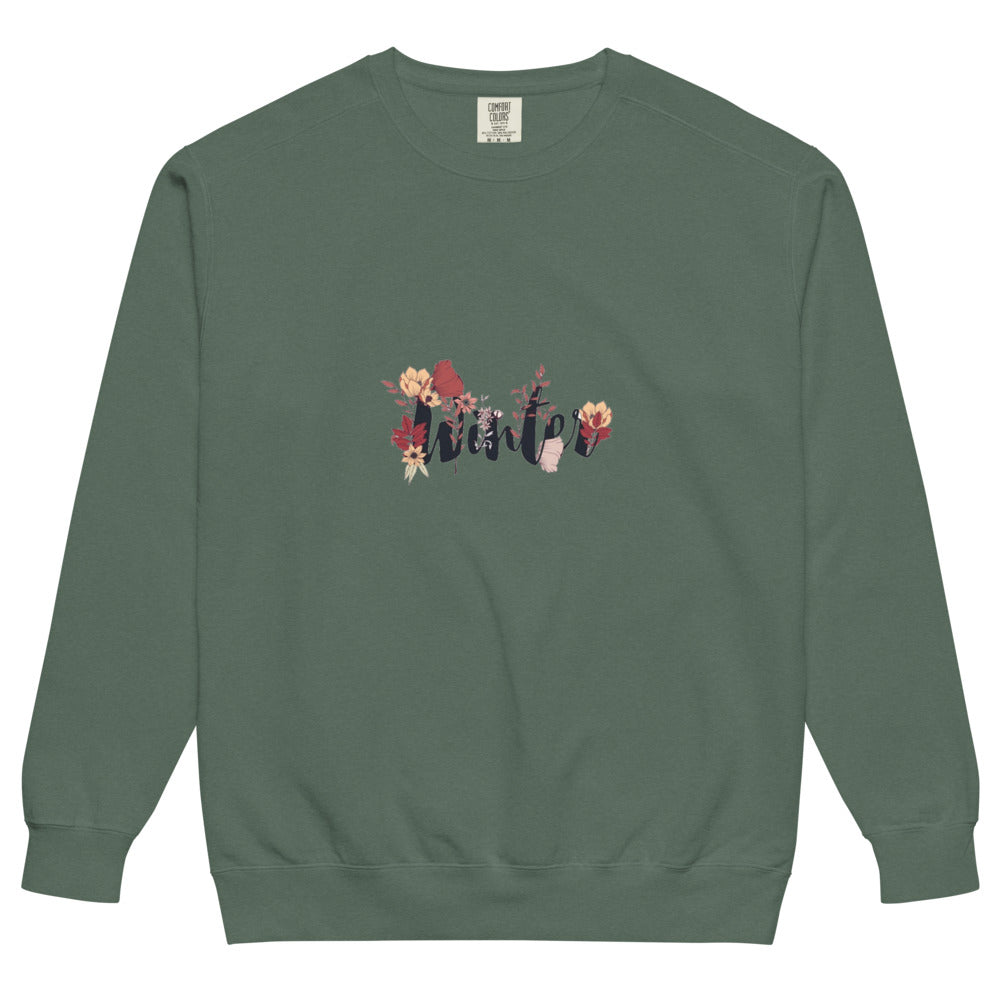 Winter | Unisex Garment-Dyed Sweatshirt | Comfort Colors 1566