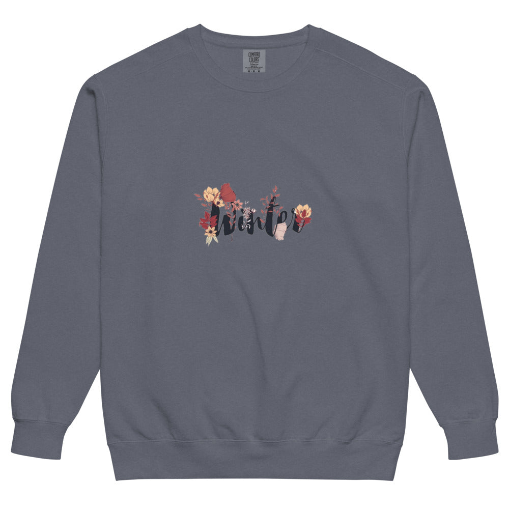 Winter | Unisex Garment-Dyed Sweatshirt | Comfort Colors 1566