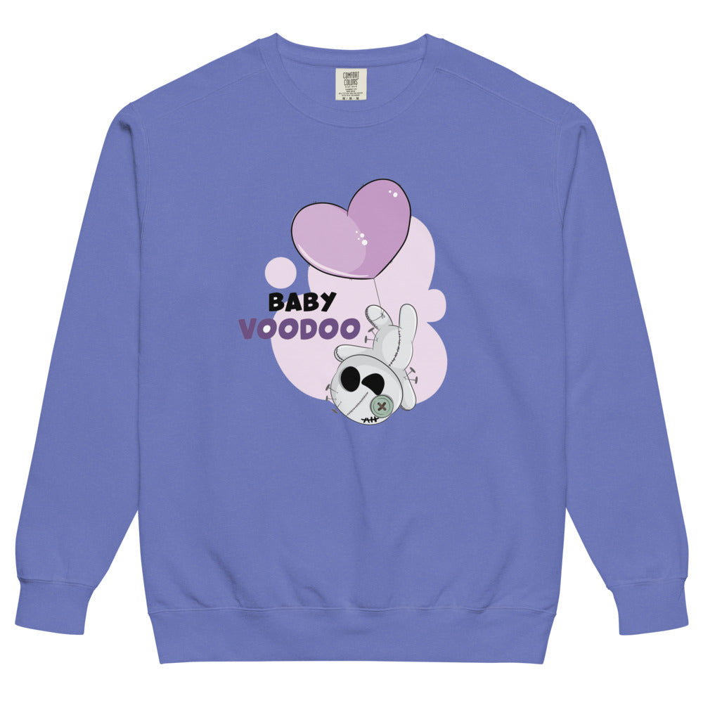 Ted heart - Baby voodoo | Unisex Garment-Dyed Sweatshirt | Comfort Colors 1566