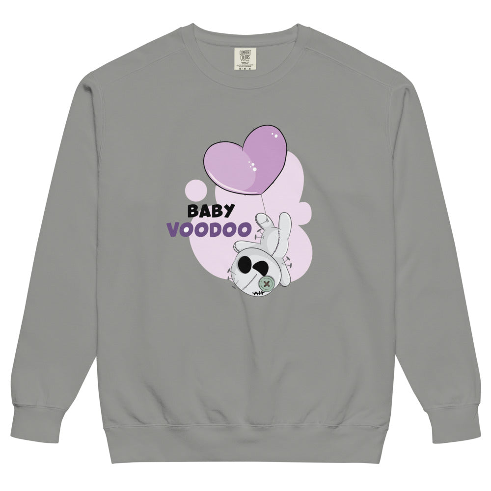 Ted heart - Baby voodoo | Unisex Garment-Dyed Sweatshirt | Comfort Colors 1566