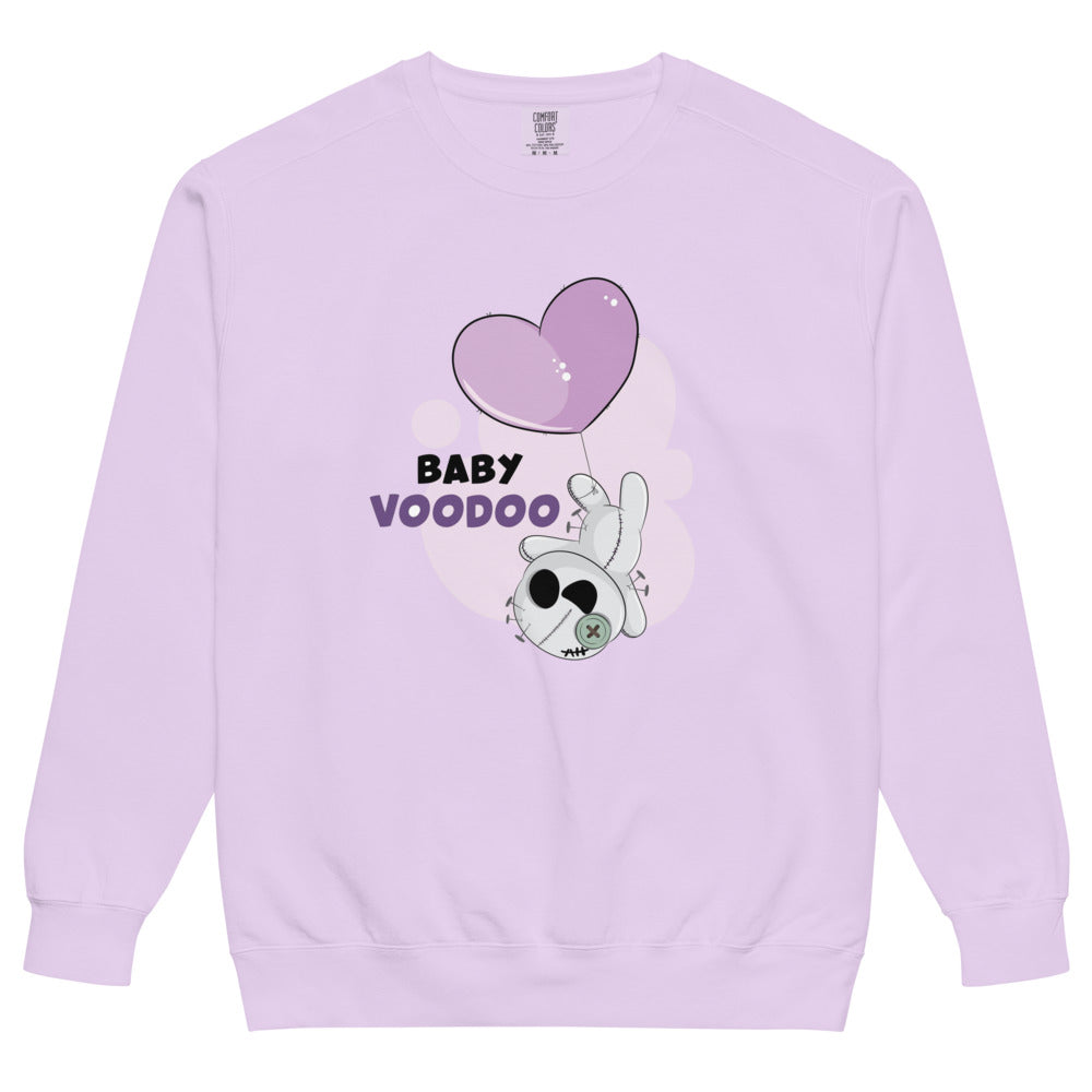Ted heart - Baby voodoo | Unisex Garment-Dyed Sweatshirt | Comfort Colors 1566