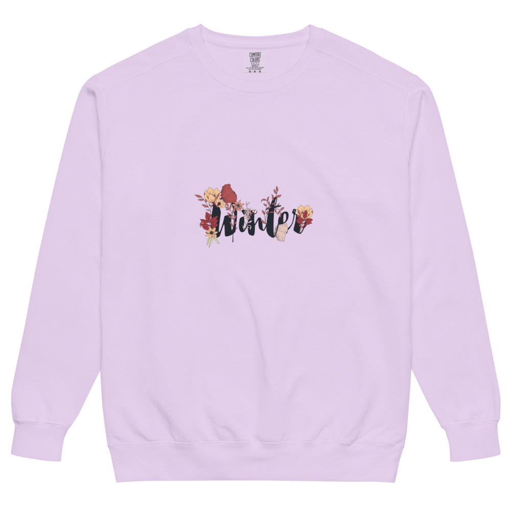 Winter | Unisex Garment-Dyed Sweatshirt | Comfort Colors 1566