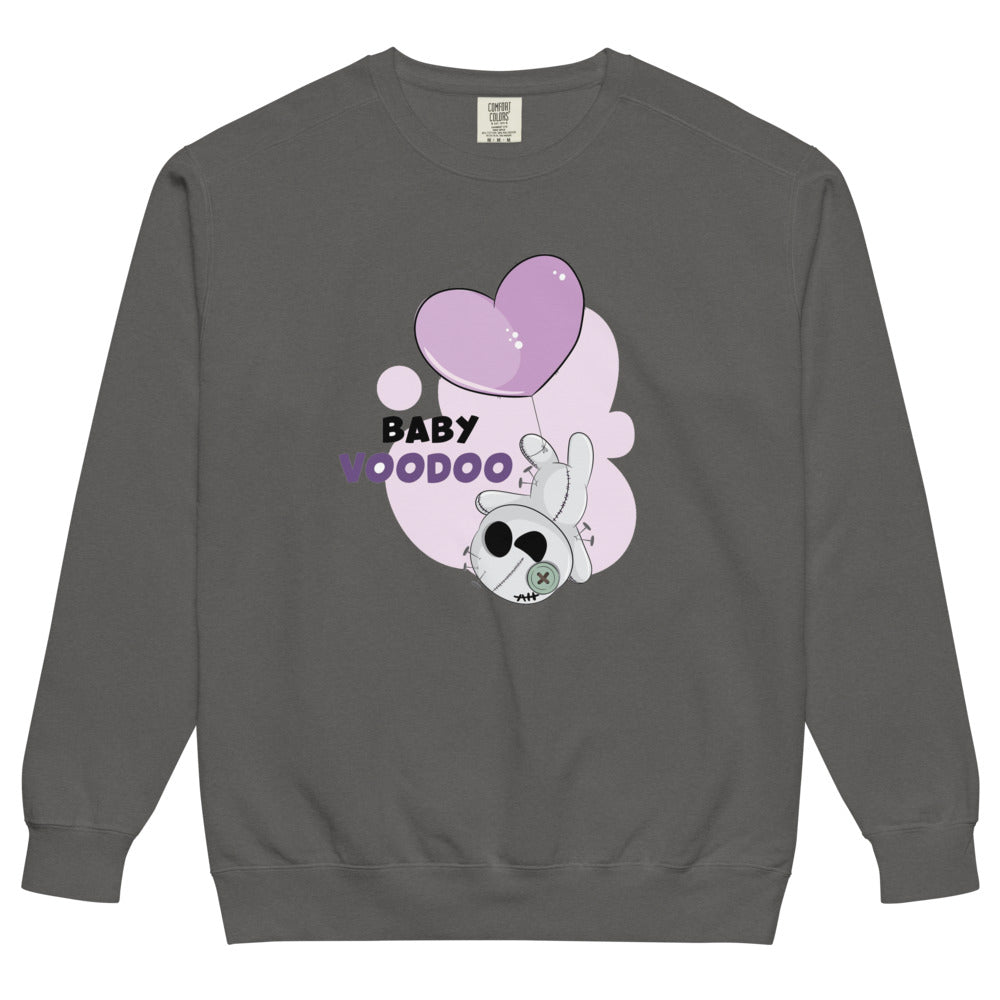 Ted heart - Baby voodoo | Unisex Garment-Dyed Sweatshirt | Comfort Colors 1566