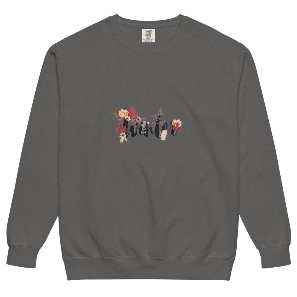 Winter | Unisex Garment-Dyed Sweatshirt | Comfort Colors 1566