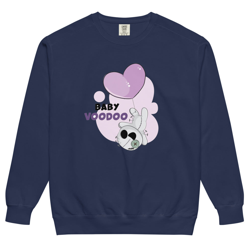 Ted heart - Baby voodoo | Unisex Garment-Dyed Sweatshirt | Comfort Colors 1566